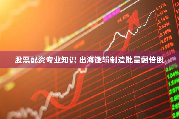 股票配资专业知识 出海逻辑制造批量翻倍股